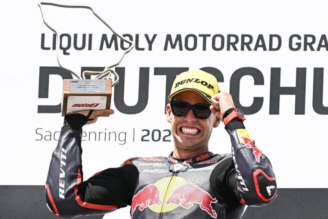 Fernandez zmagovalec razreda moto2 v Nemčiji