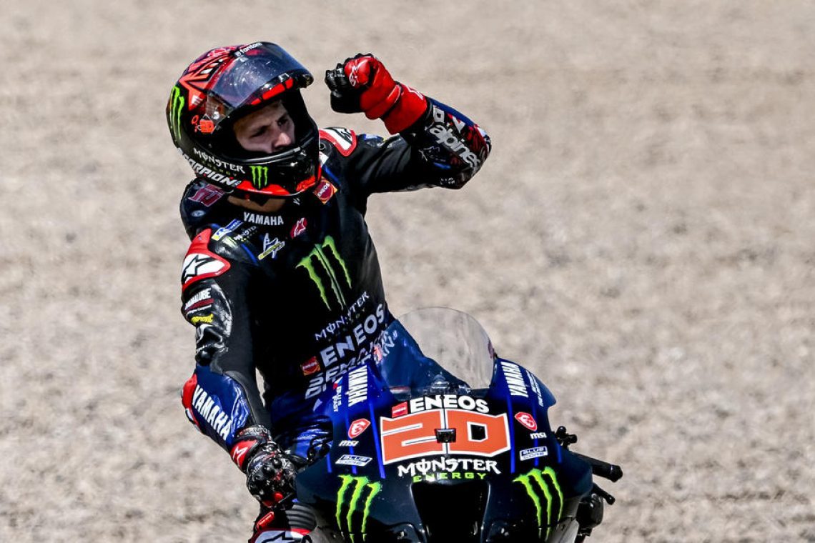 Quartararo zmagovalec razreda motoGP na Sachsenringu