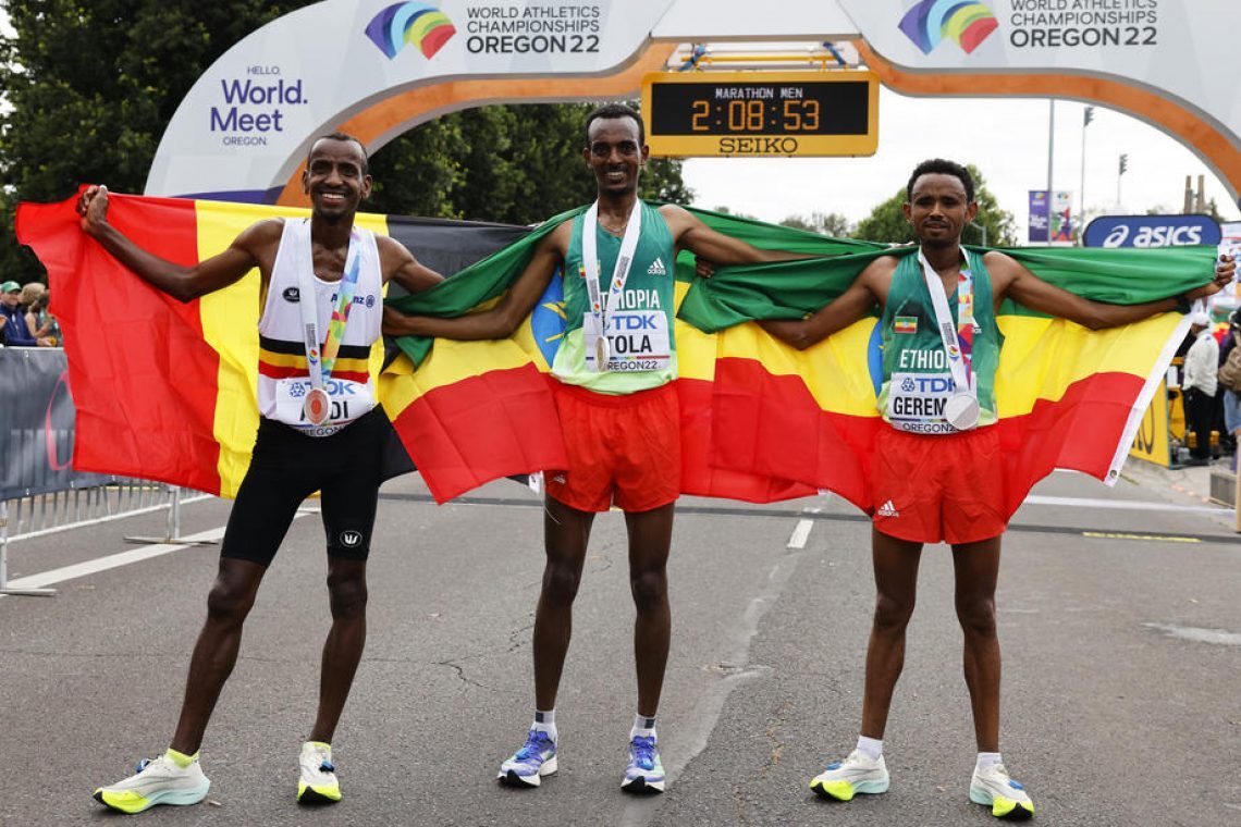 Tamirat Tola do maratonskega zlata v Eugenu