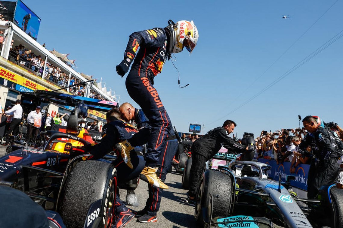 Verstappen zmagovalec Le Castelleta, Leclerc v zaščitni ogradi