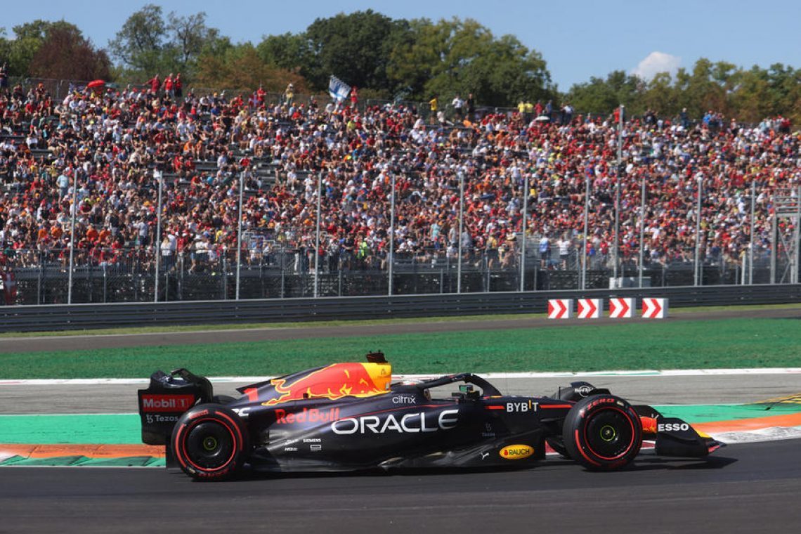 Verstappen najhitrejši na zadnjem treningu v Monzi
