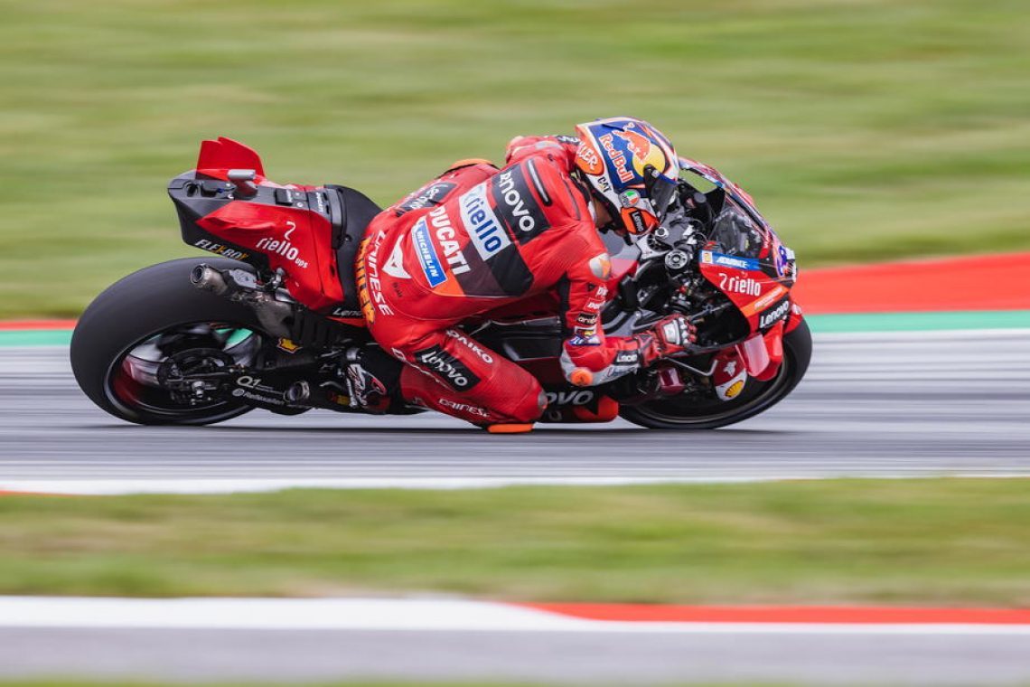 Bagnaia s prvega startnega mesta na VN Aragonije
