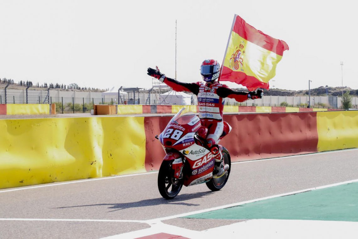 Guevara v Aragoniji zmagal v moto3