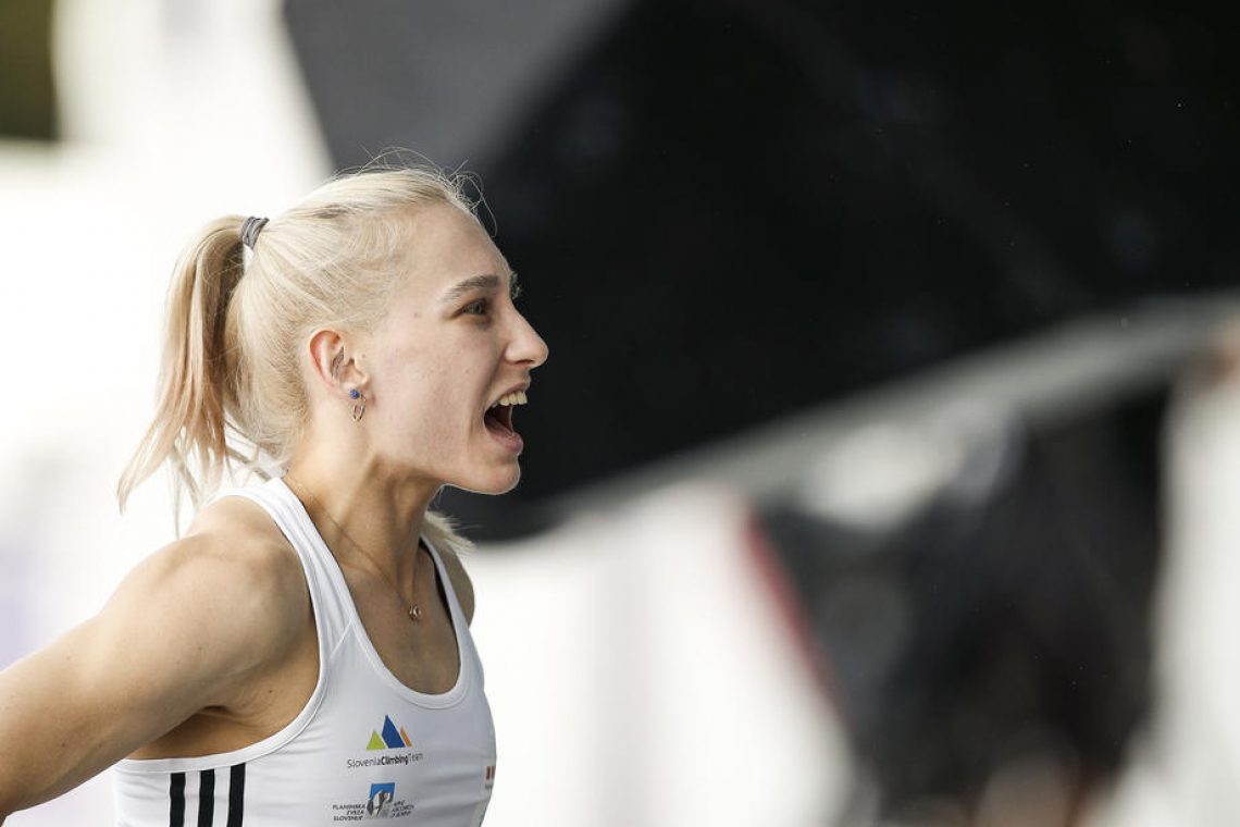 Janja Garnbret in Luka Potočar slovenska aduta tudi v Džakarti