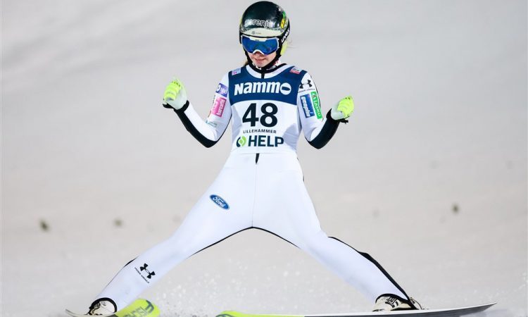 Nika Križnar tretja na uvodni tekmi silvestrske turneje