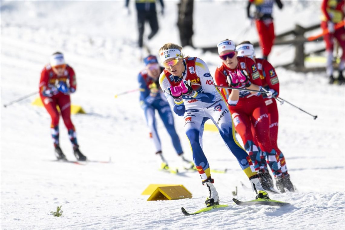 Frida Karlsson in Klaebo zmagala na novoletni turneji, Urevc 12.