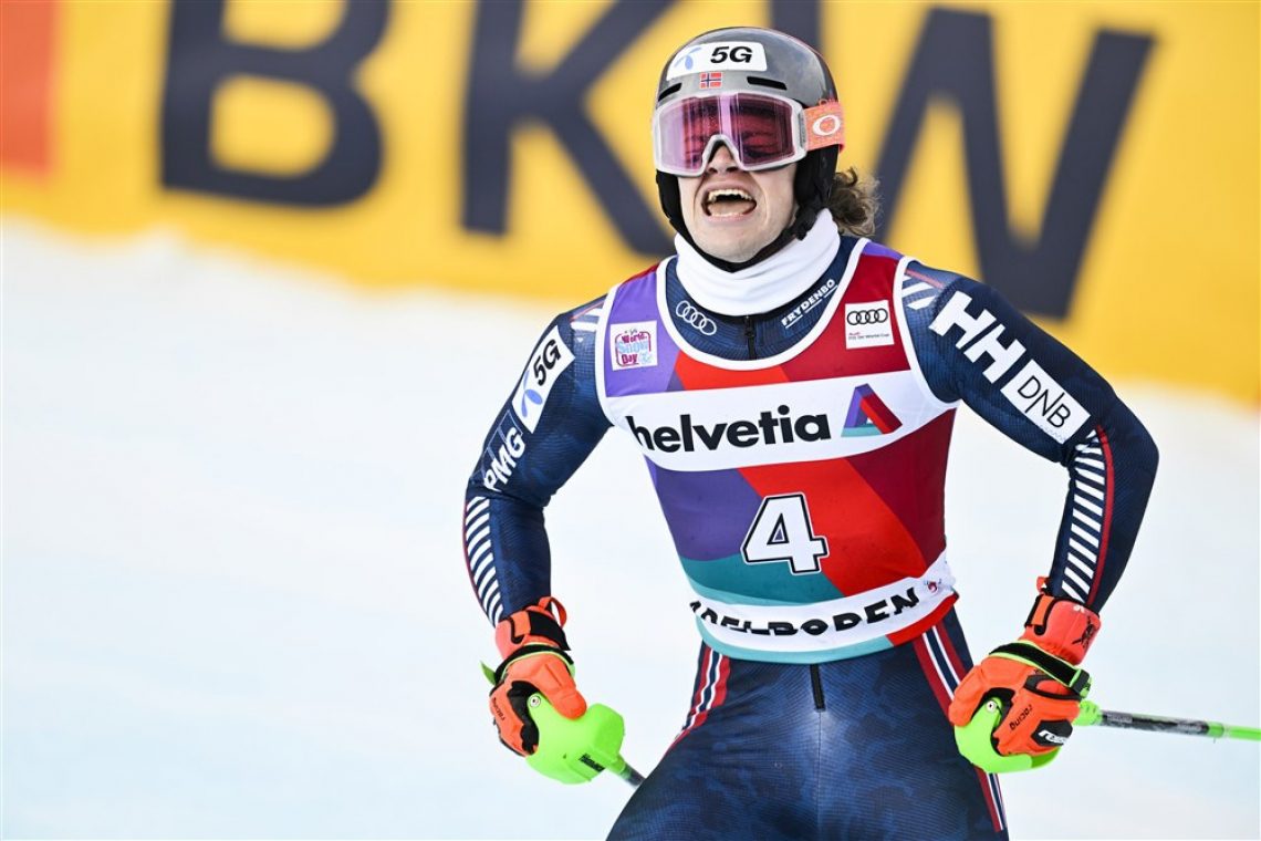 Braathen zanesljivi zmagovalec Adelbodna, Hadalin 14.