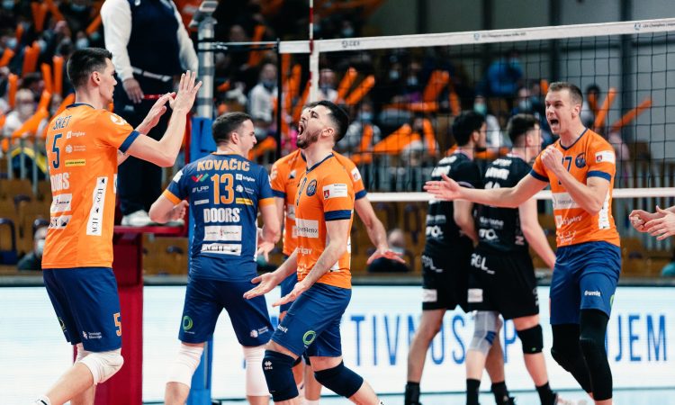 Odbojkarji ACH Volleyja do 13. lovorike v srednjeevropski ligi
