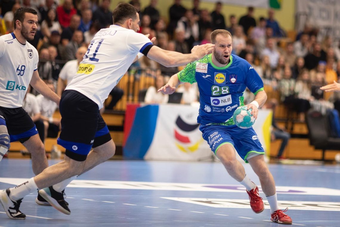 Slovenija do pete zmage v rokometnih kvalifikacijah za EP 2024