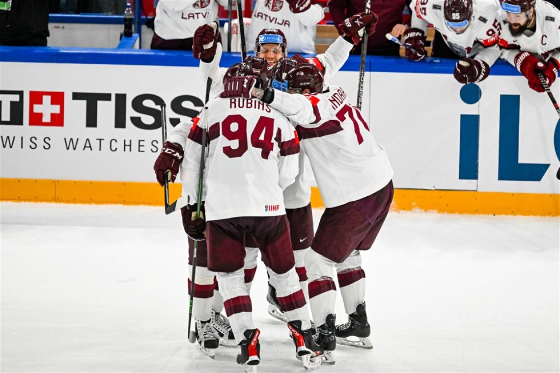 Latvijcem bronasta medalja na hokejskem SP 