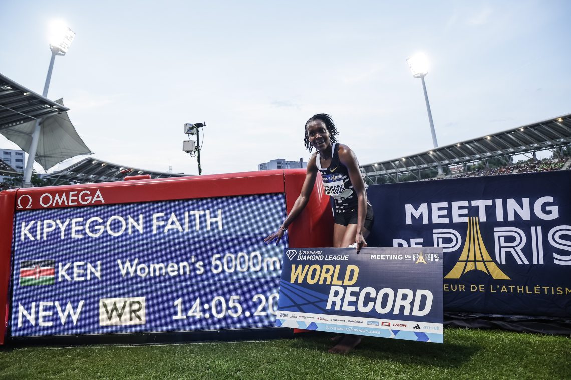 Kenijka Kipyegon postavila v Monaku svetovni rekord na miljo