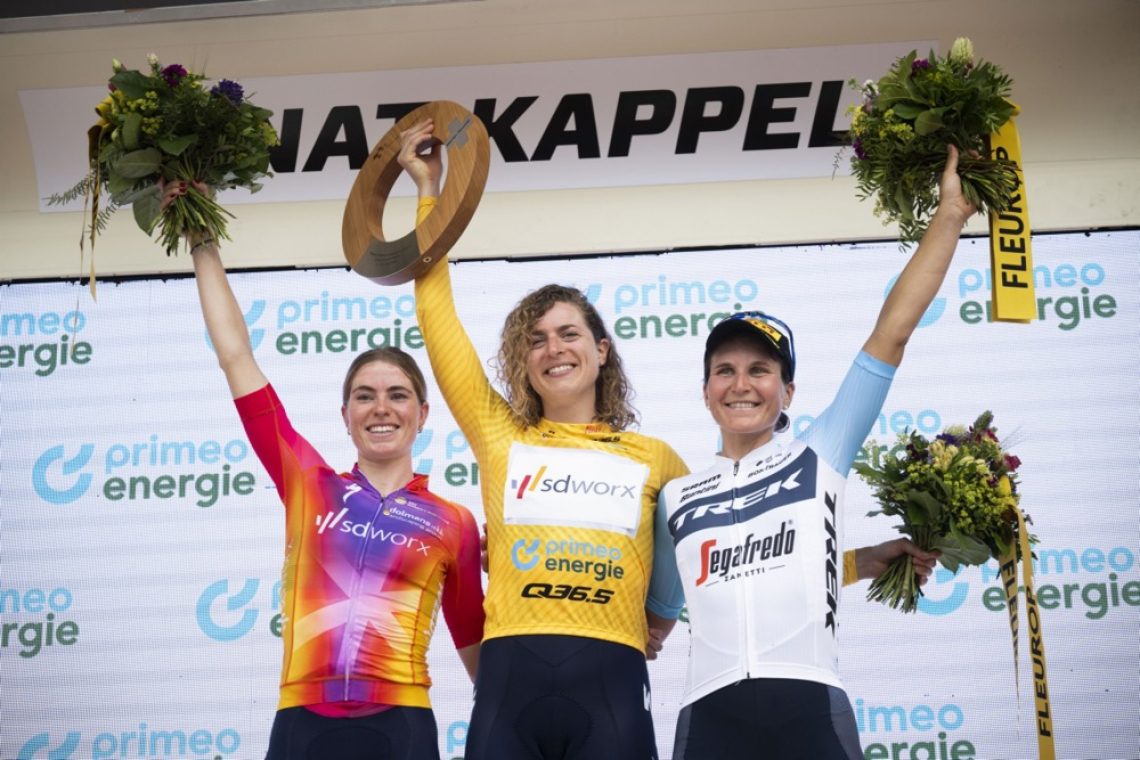 Demi Vollering zmagovalka drugega ženskega Toura