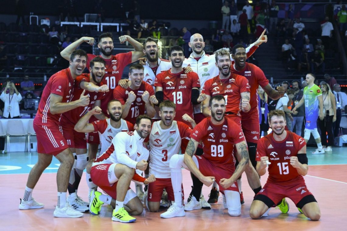 Poljski odbojkarji po gladki zmagi proti Italiji evropski prvaki
