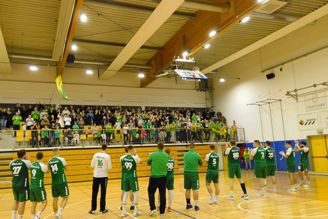 Rokometaši Škofljice so izgubili proti Celju Pivovarni Laško z 28:36