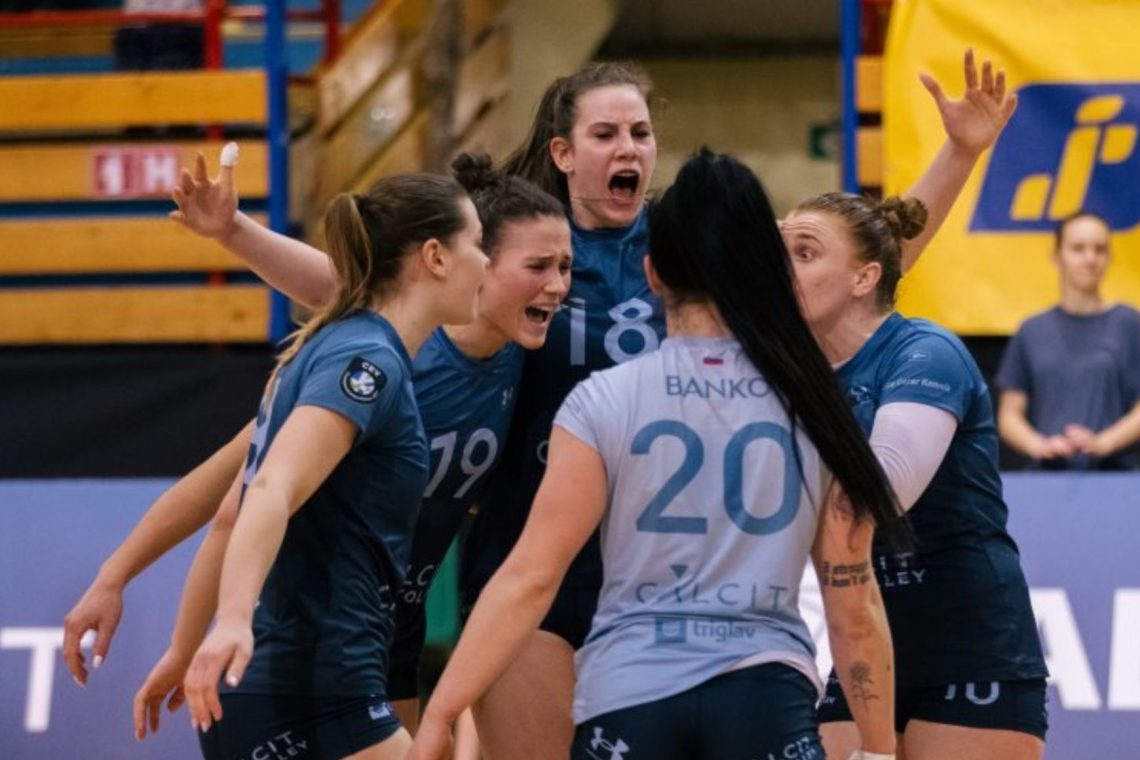 V finalu ženskega DP po pričakovanju Calcit Volley in Nova KBM Branik
