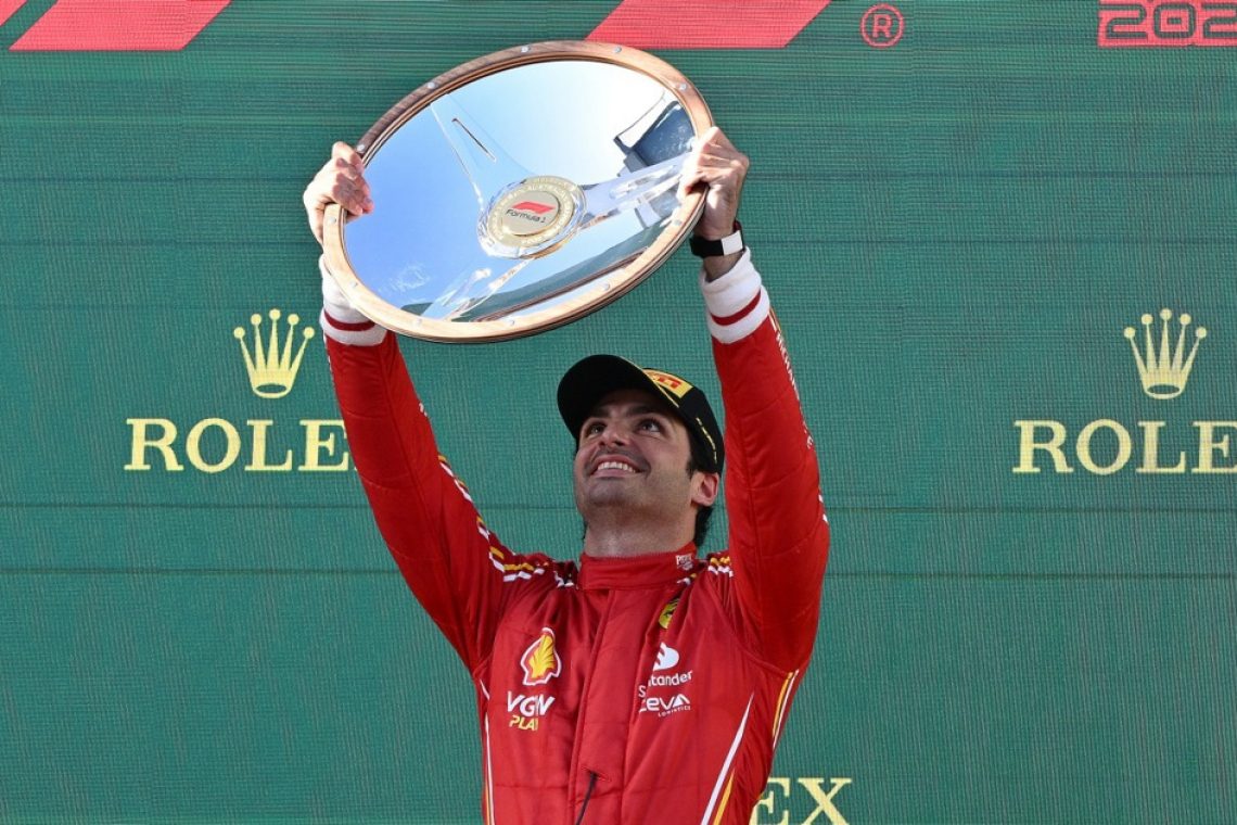 Sainz v Melbournu prekinil Ferrarijev post