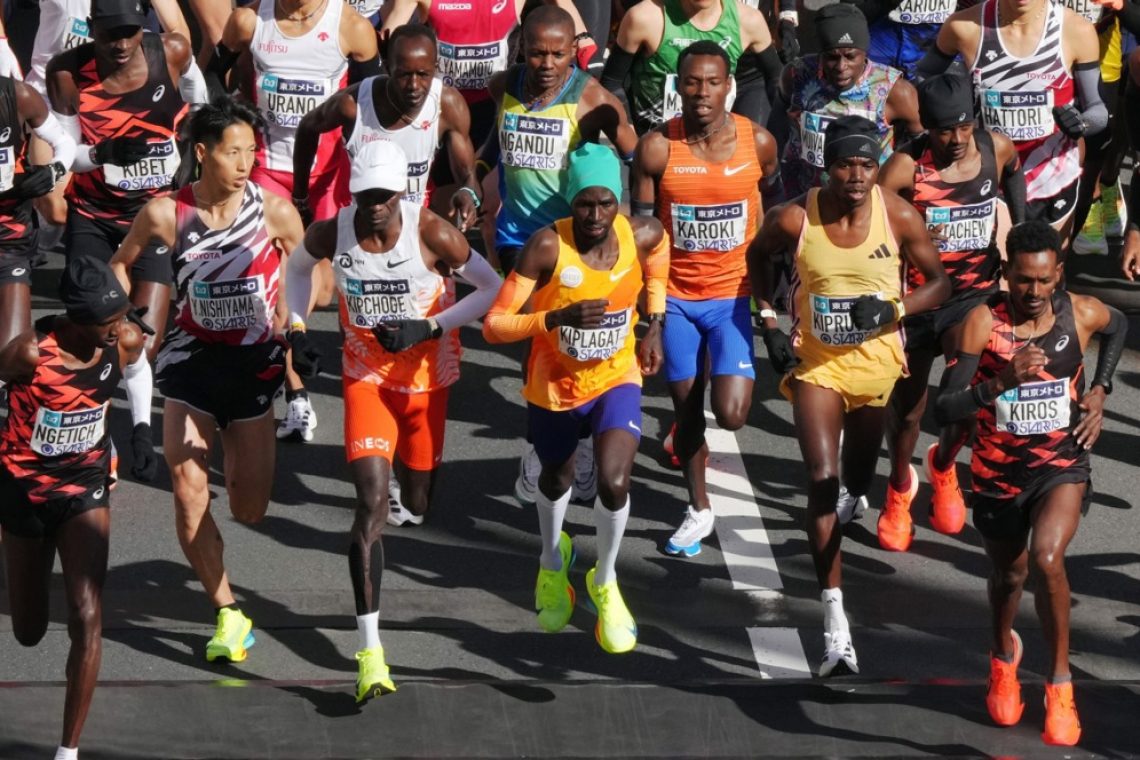 Kipchoge v ekipi za olimpijski maraton