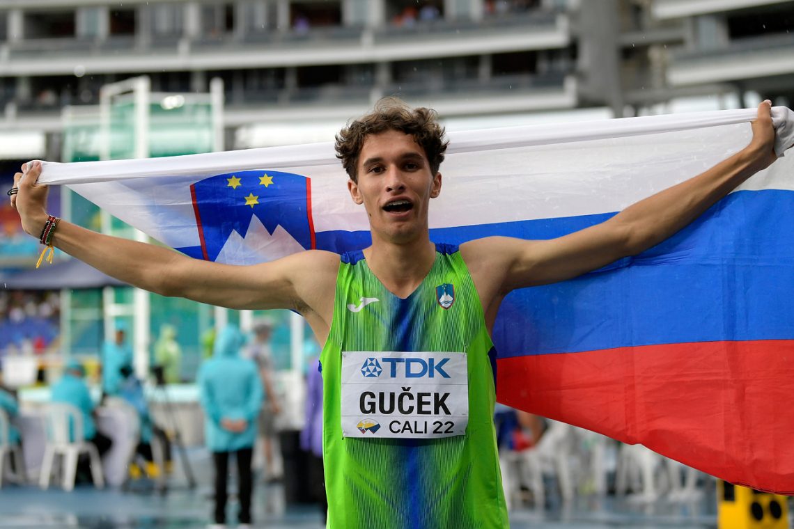 Guček s slovenskim rekordom drugi na mitingu v Ostravi