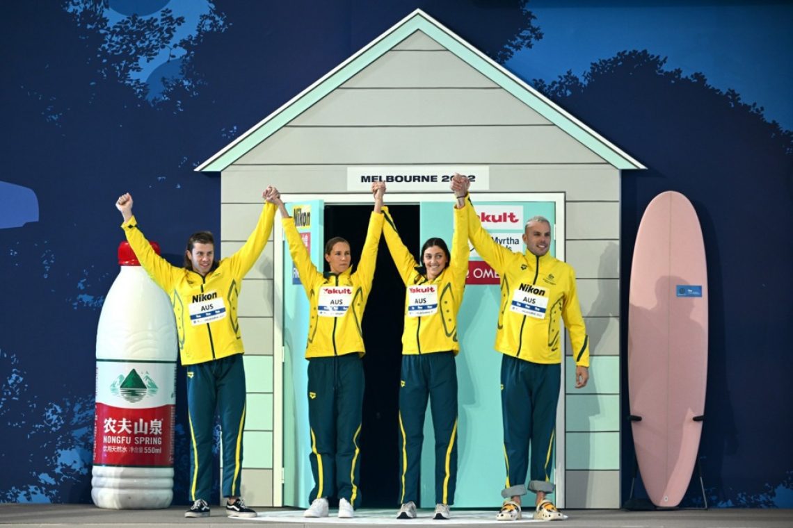 Avstralkam štafetna preizkušnja z olimpijskim rekordom