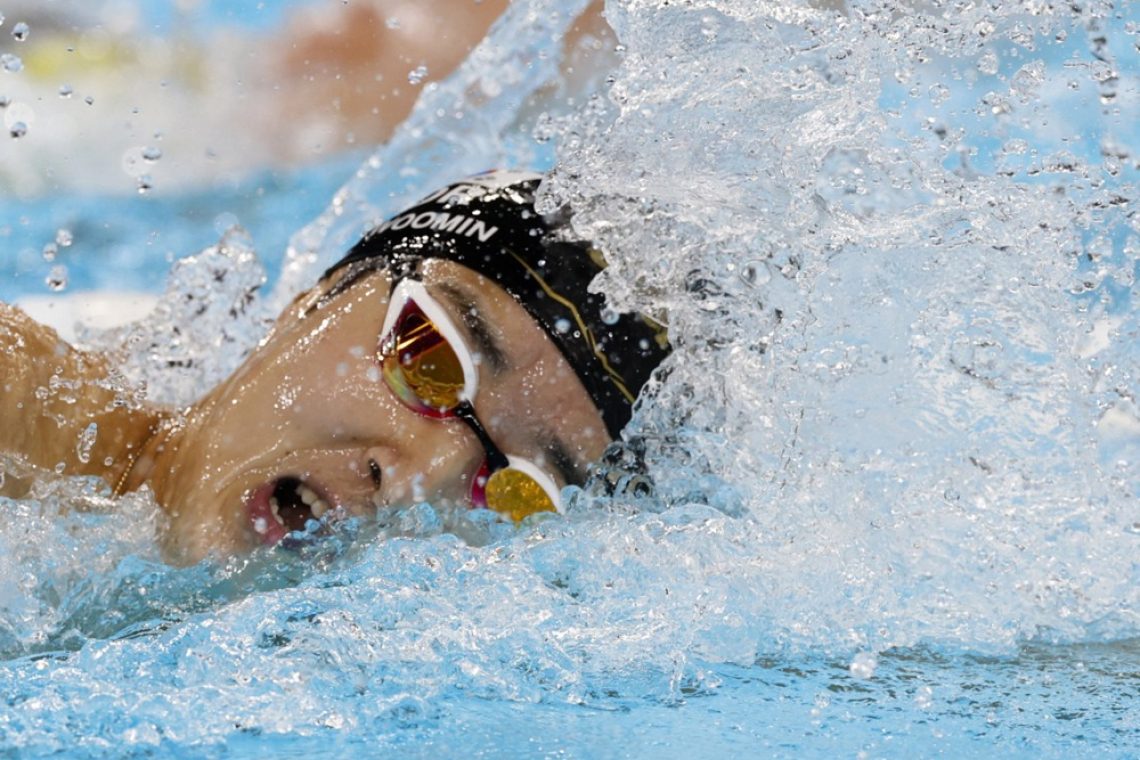 Slovenske plavalke 14. v štafeti 4 x 100 metrov prosto