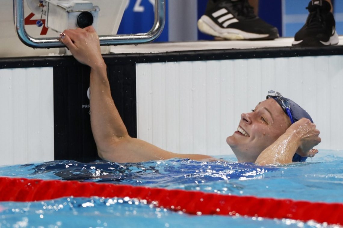 Olimpijska prvakinja na 50 m prosto Sjöström, Neža Klančar šesta