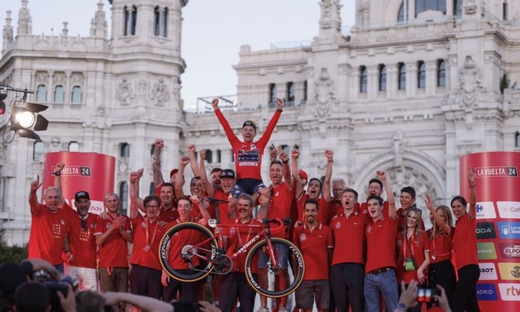 Slovensko kolesarsko zaporedje leta 2024: rožnata, rumena, rdeča
