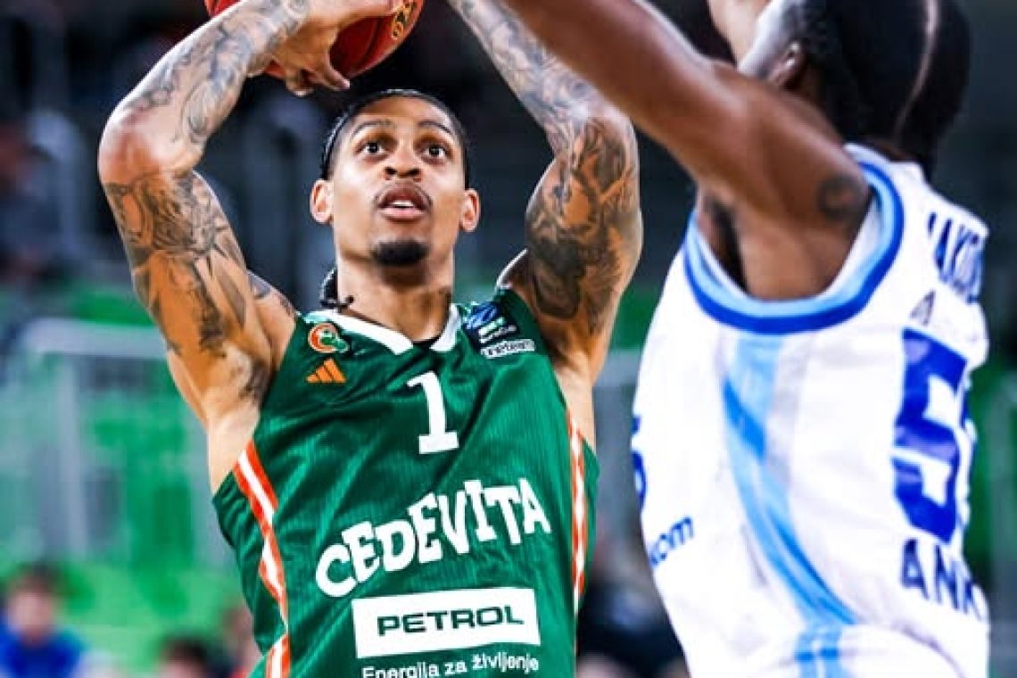 Cedevita Olimpija končala niz zmag