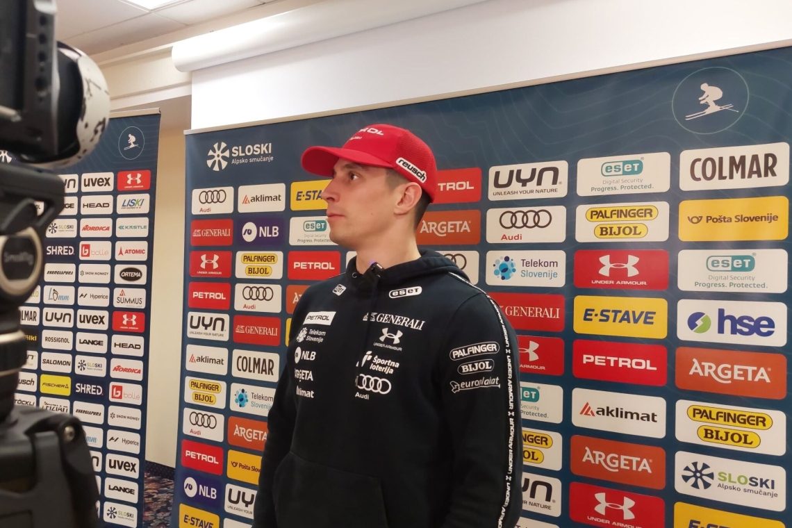 Žan Kranjec optimistično pred pokalom Vitranc