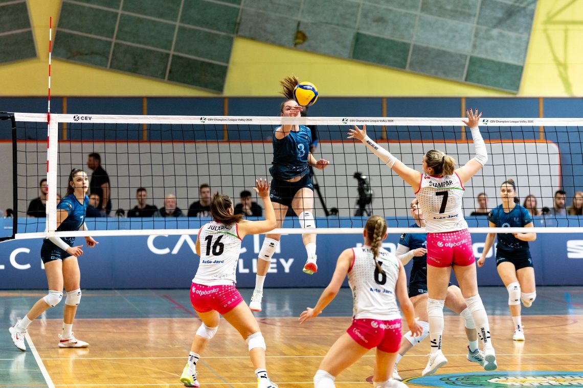 Calcit Volley se v Kamniku podaja po drugo zmago v finalni seriji
