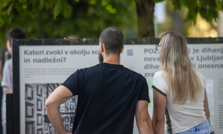 Na Krakovskem nasipu razstava o občanski znanosti