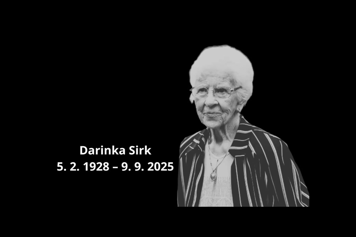 Umrla je častna občanka Darinka Sirk