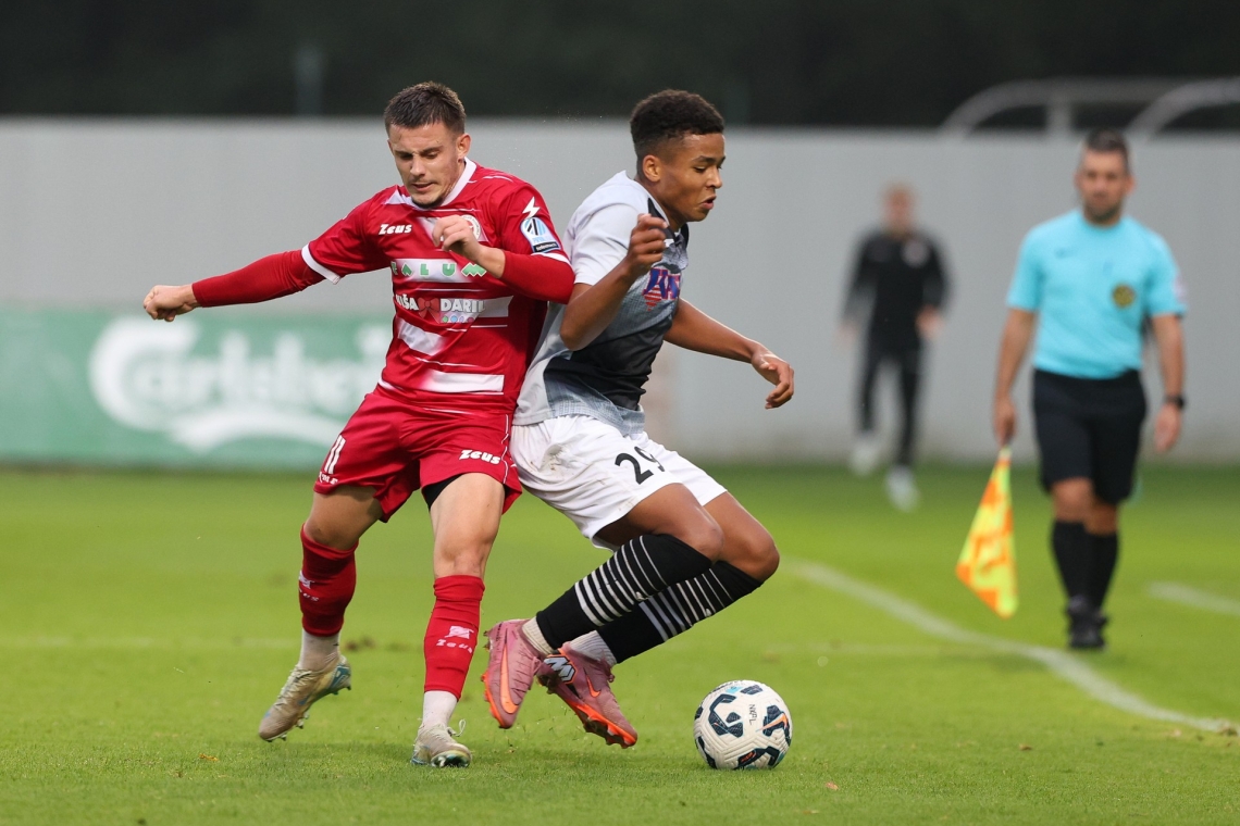 Nogometaši Aluminija so premagali Kalcer Radomlje z 2:1