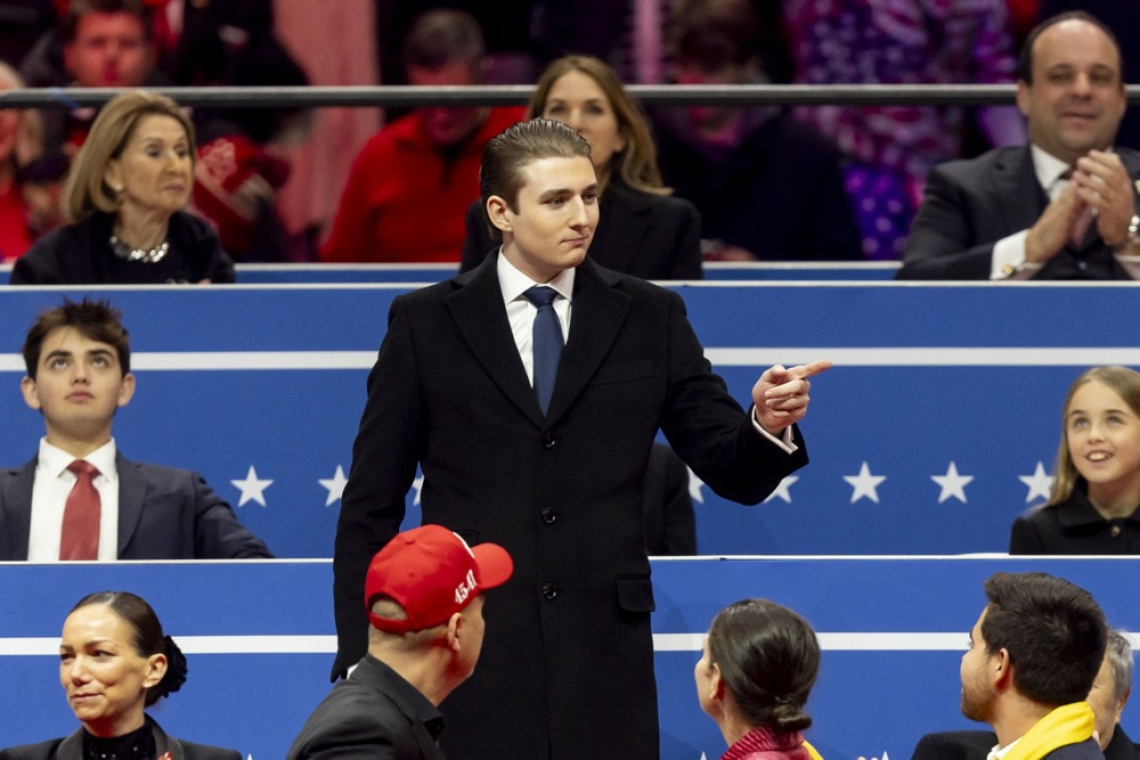 Barron Trump želi izpiliti izgovorjavo in se izogniti slovenskemu naglasu