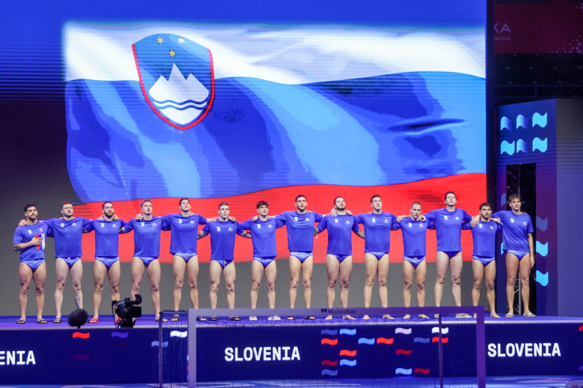 Slovenski vaterpolisti drugič izgubili na celinskem tekmovanju  