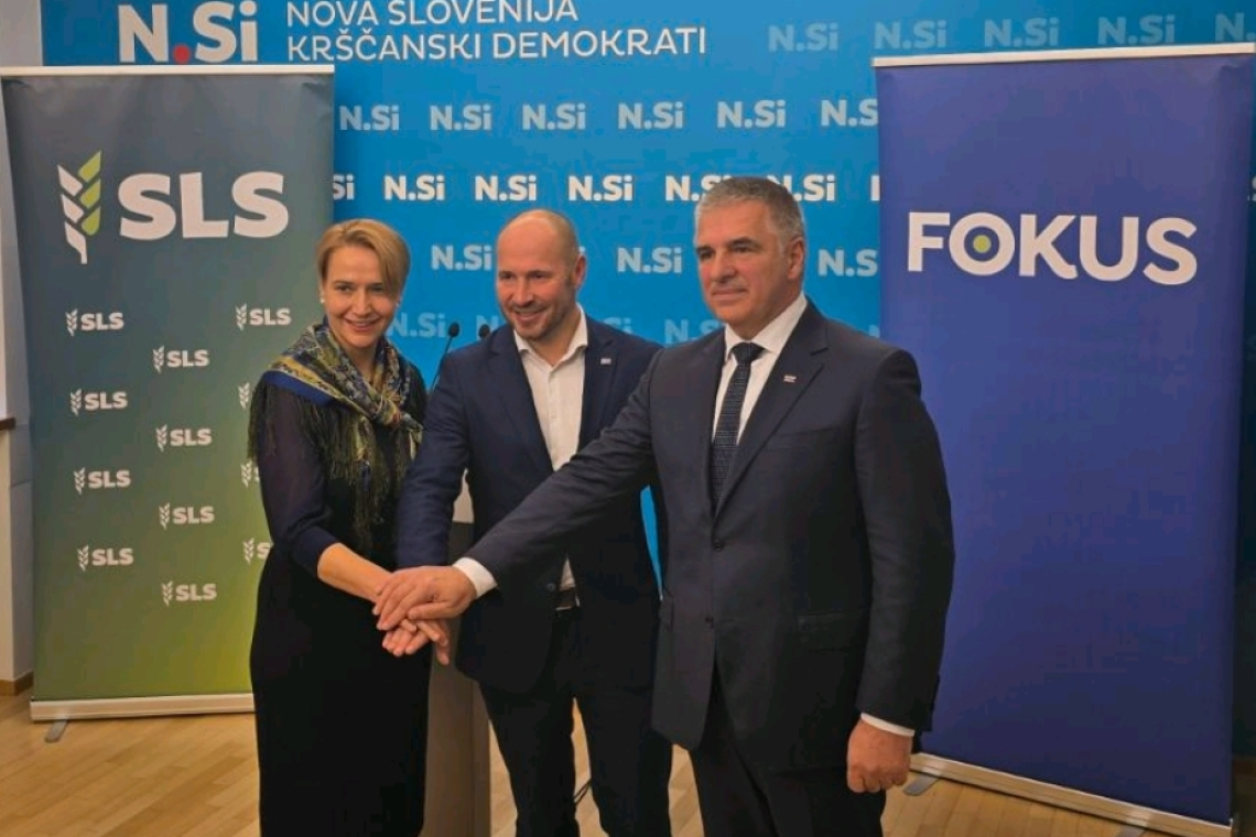 NSi, SLS in Fokus skupaj na volitve s skupno listo