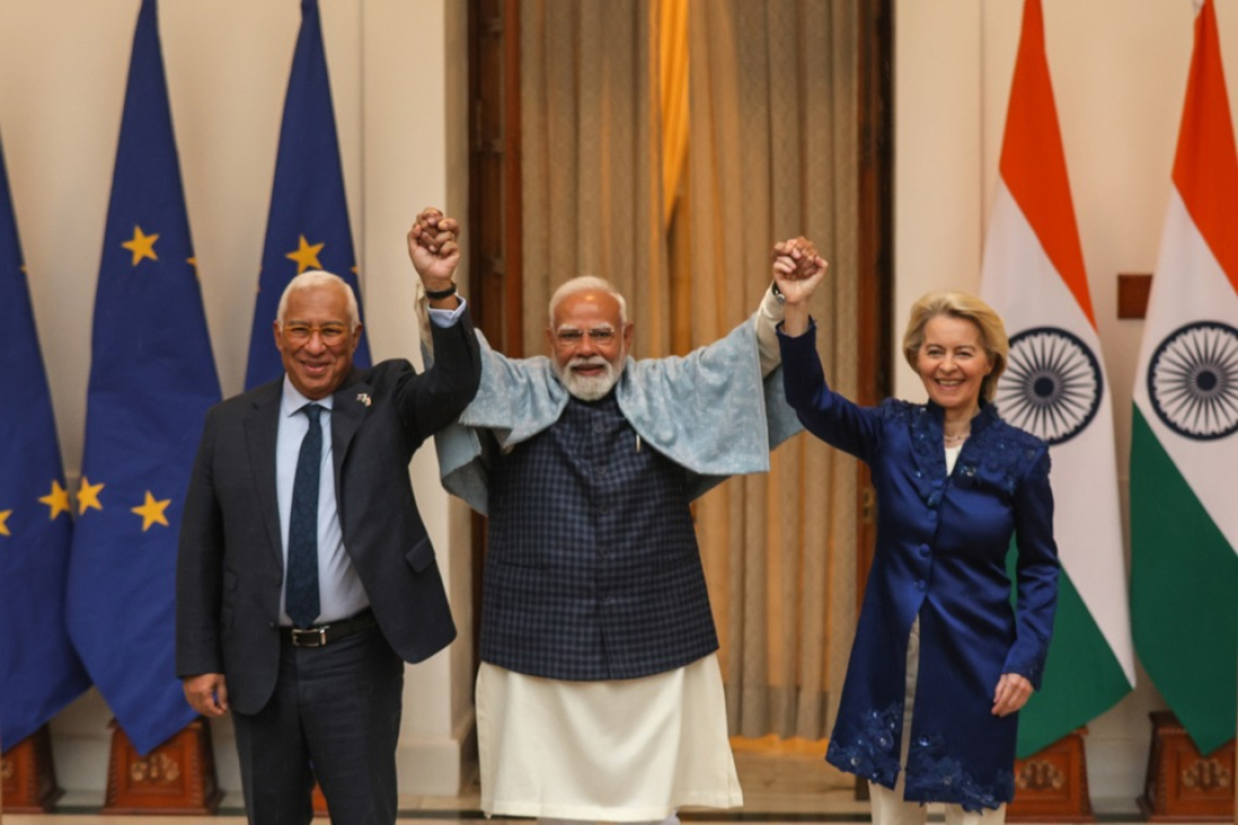 EU in Indija po dveh desetletjih sklenili zgodovinski trgovinski sporazum