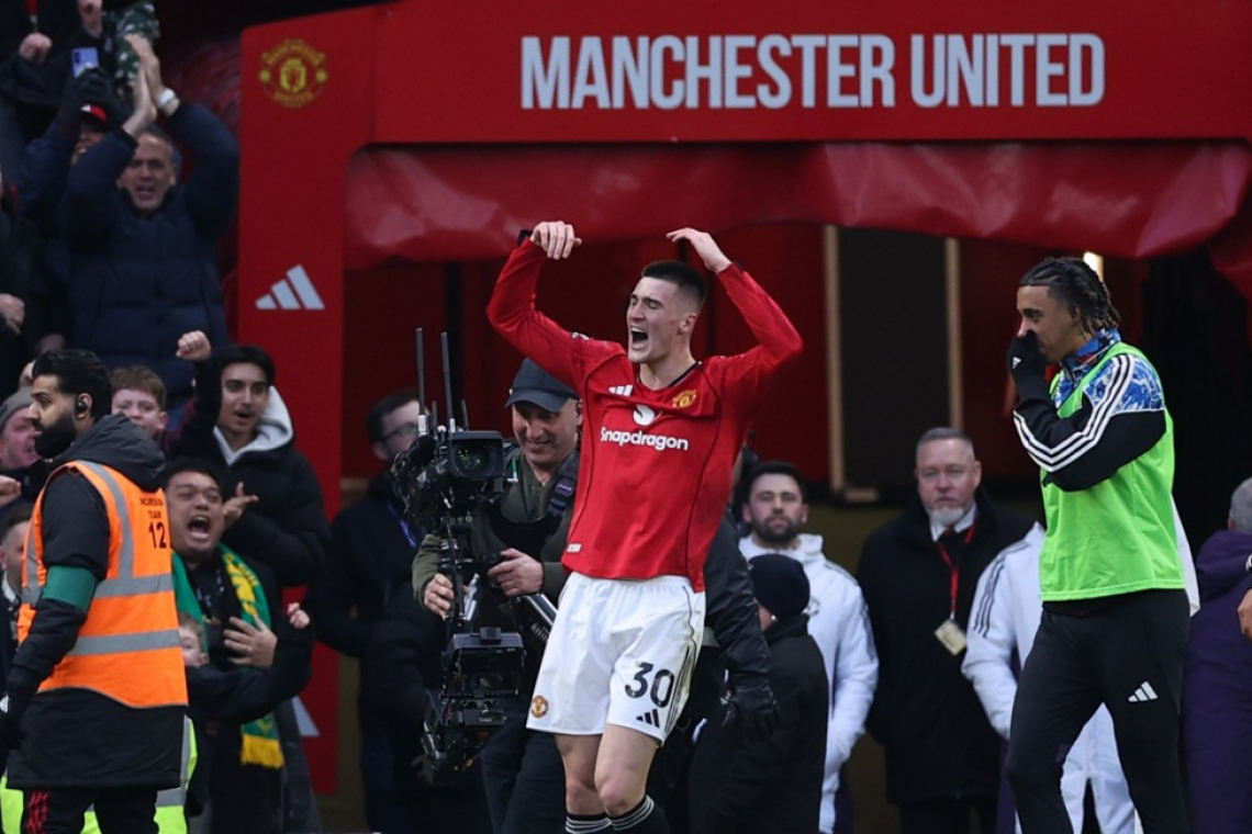 Trener Uniteda navdušen nad golom Šeška 