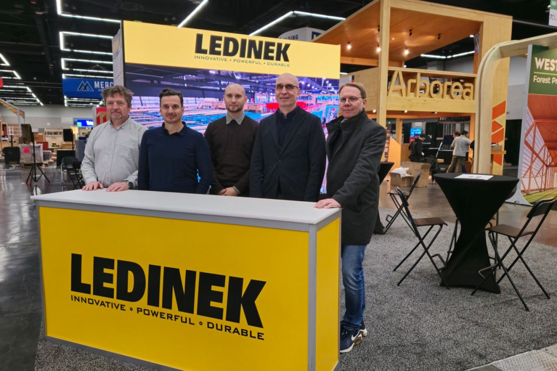 Ledinek Engineering na sejmu lesne gradnje v ZDA