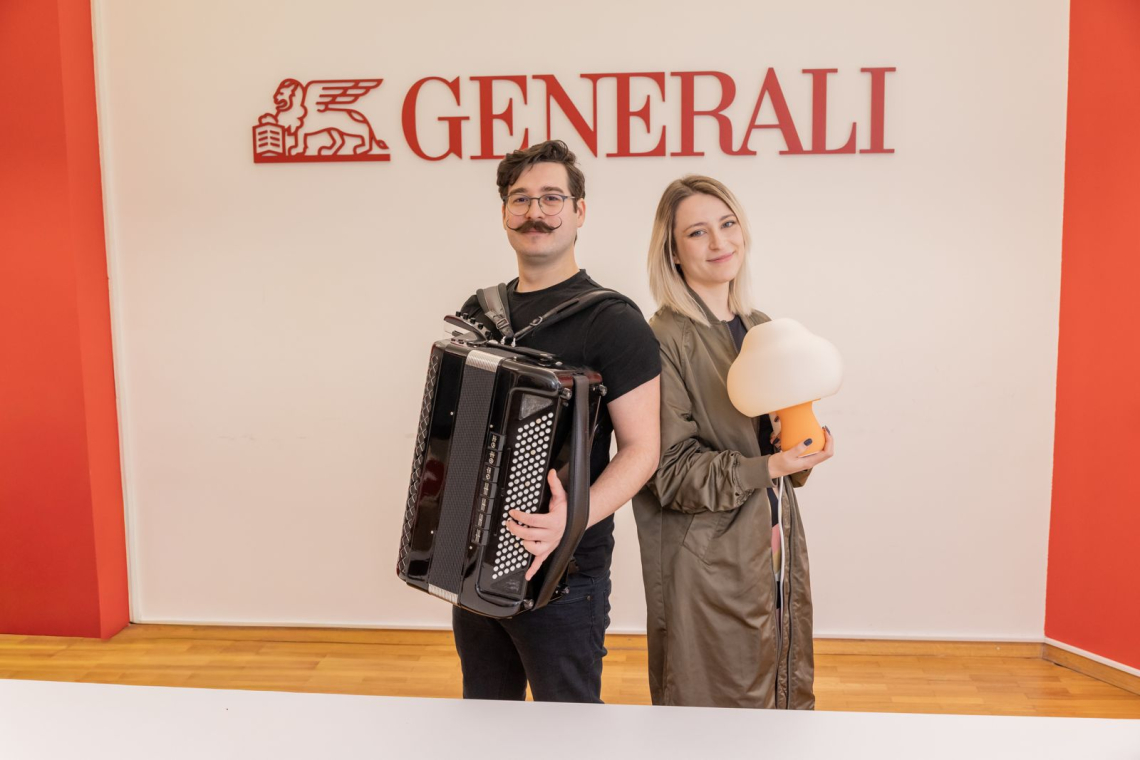 Generali izbral prva prejemnika Štipenzije