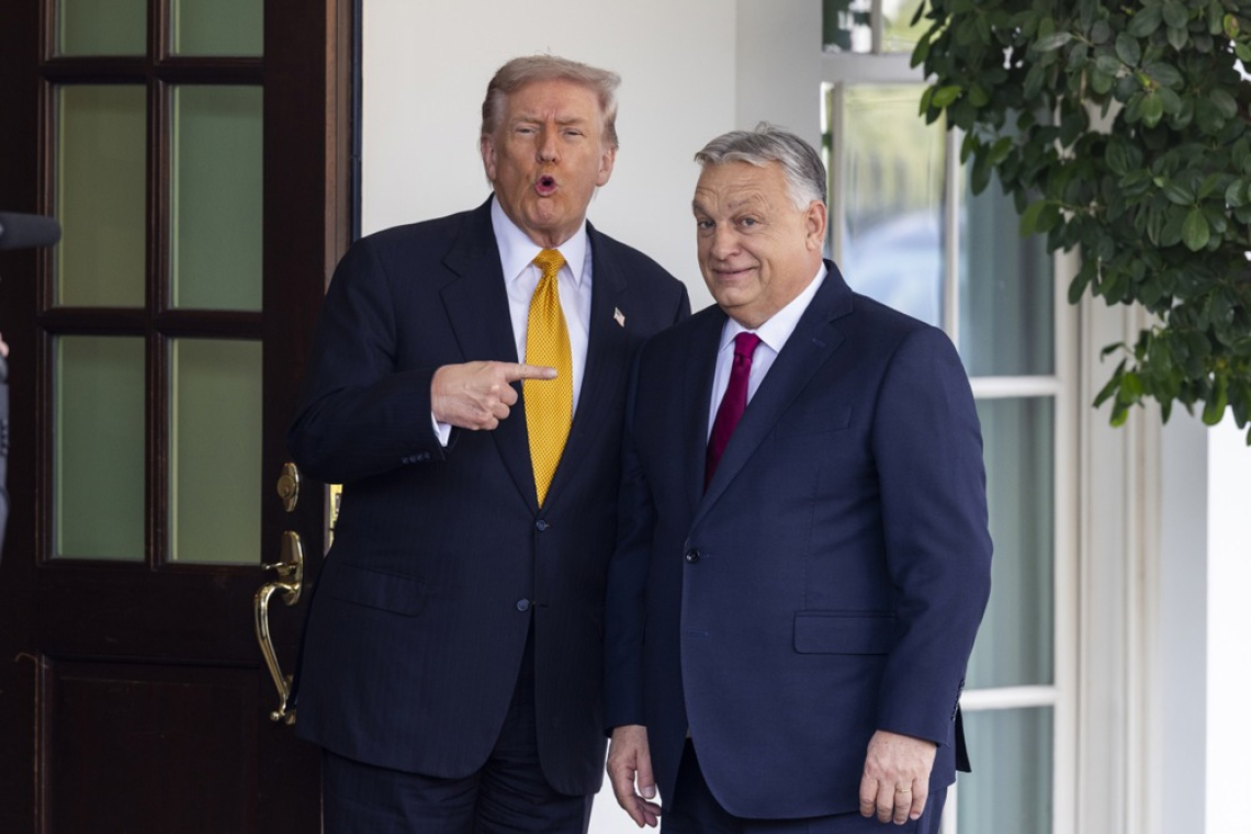 Trump pred volitvami podprl Orbana