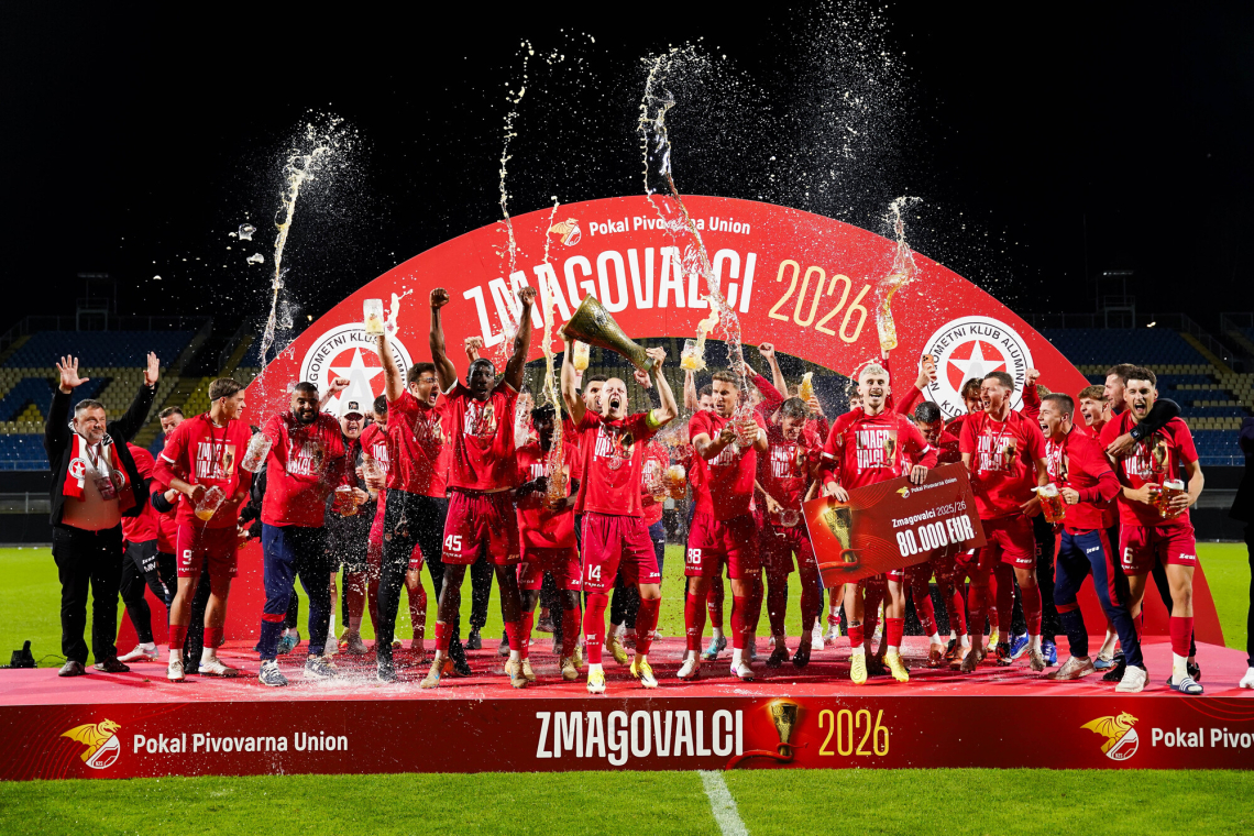 Aluminij z osvojitvijo pokala do Evrope