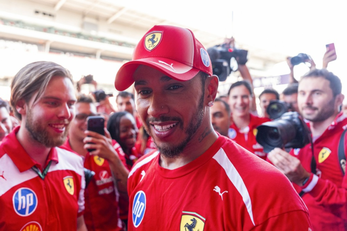Hamilton v Kataloniji prekinil zmagoviti niz Antonellija 